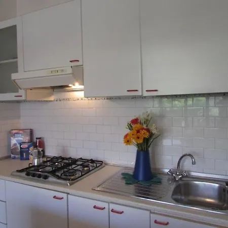 펜션 Bellissimo Trilocale In Condominio Fronte Mare