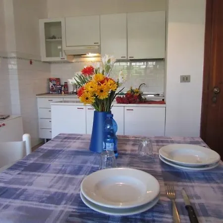 펜션 Bellissimo Trilocale In Condominio Fronte Mare